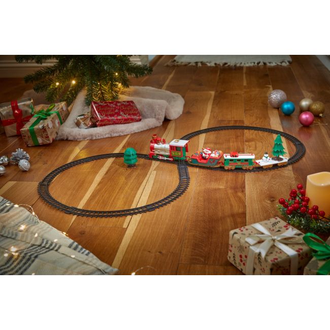 Musical Christmas Train Set