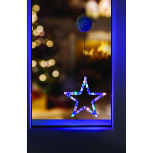 Christmas LED Window Light Star or Bell