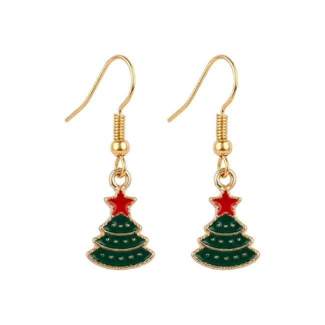 Christmas Earrings Set of 6 Pairs