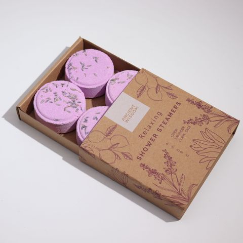 Zen Shower Steamers - Therapy Wellness Gift Set - Relaxing with calming aromas, made in Sheffield, UK, vegan-friendly.