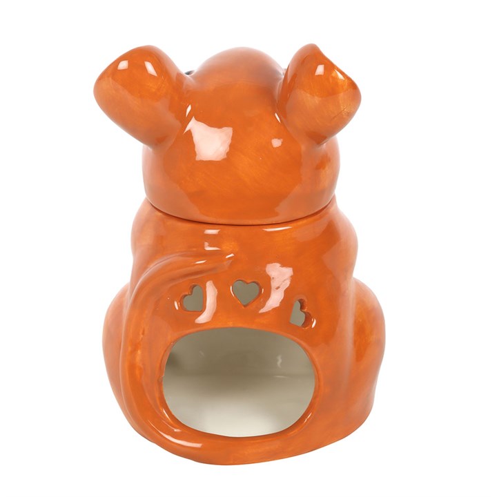 Adorable Mouse Shaped Oil Burner adds warmth and charm, perfect for essential oils and a delightful gift for animal lovers.
