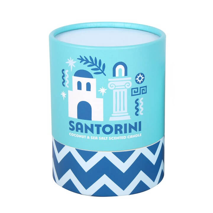 Santorini Coconut & Sea Salt Glass Candle