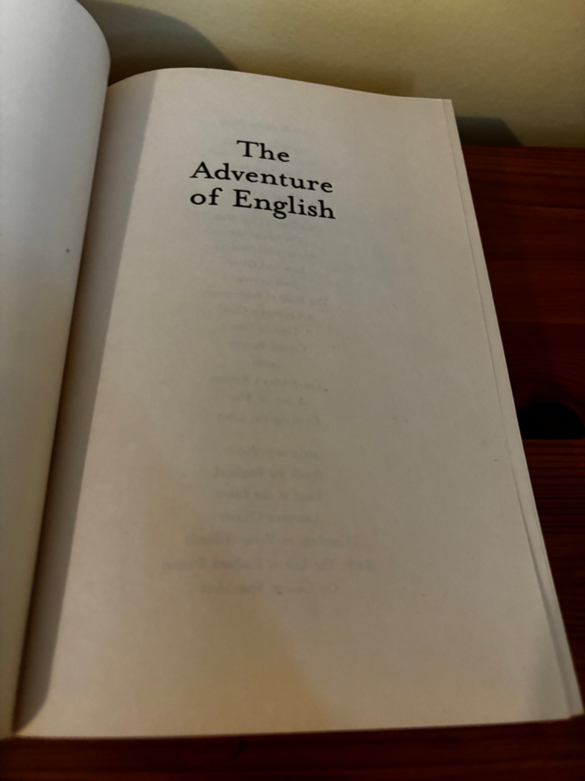 Explore "The Adventure Of English: The Biography of a Language Paperback – 1 Sept. 2004," a fascinating linguistic journey.