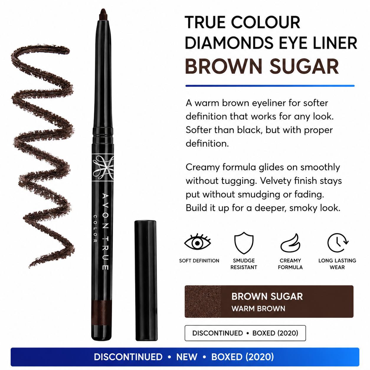 Avon True Colour Diamonds Eyeliner Brown Sugar