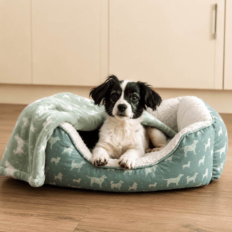 Sweet Dreams Medium/Large Dog Bed – Fleece Lined