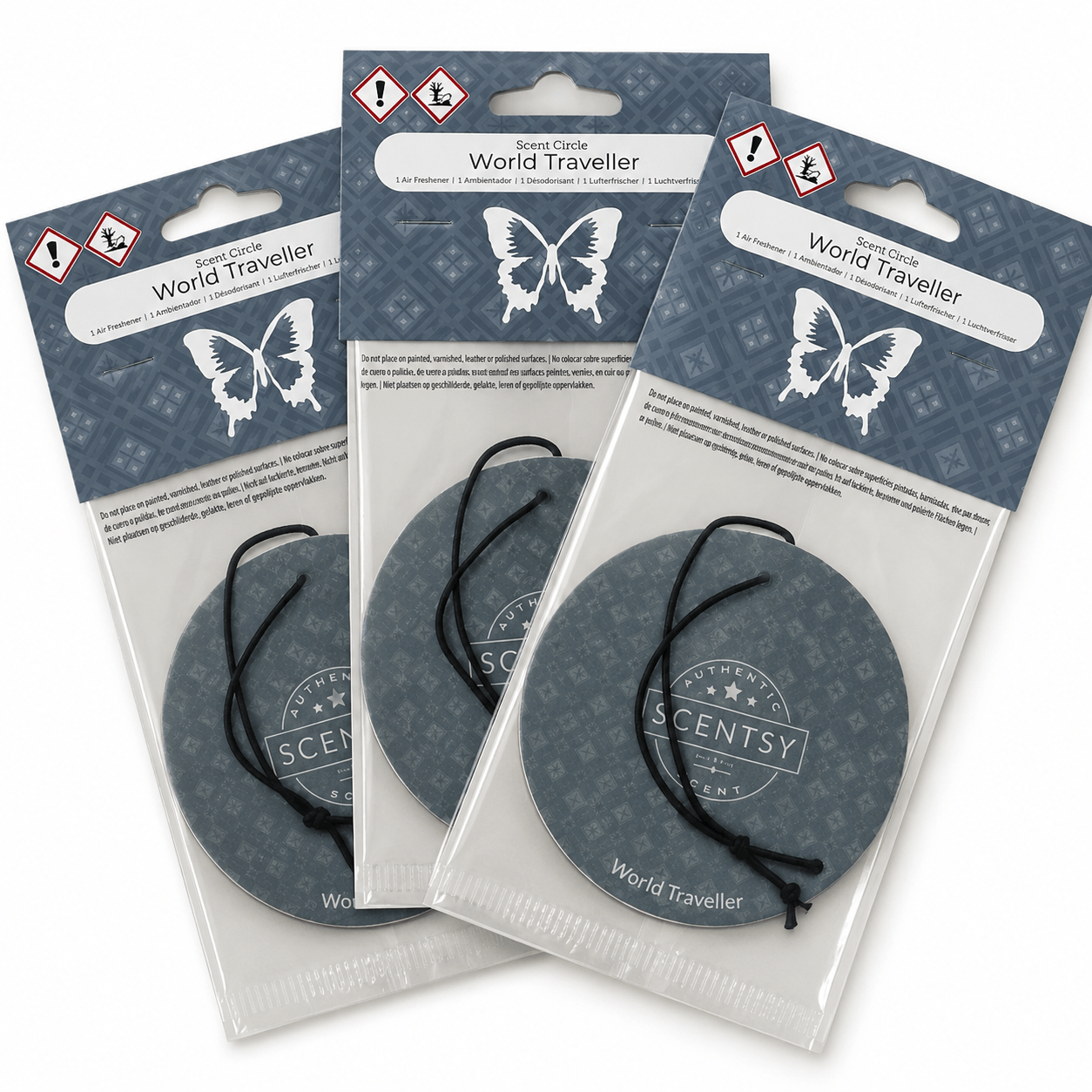 Scentsy World Traveller Scent Circles Pack of 3