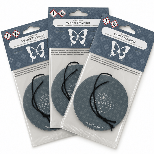 Scentsy World Traveller Scent Circles Pack of 3