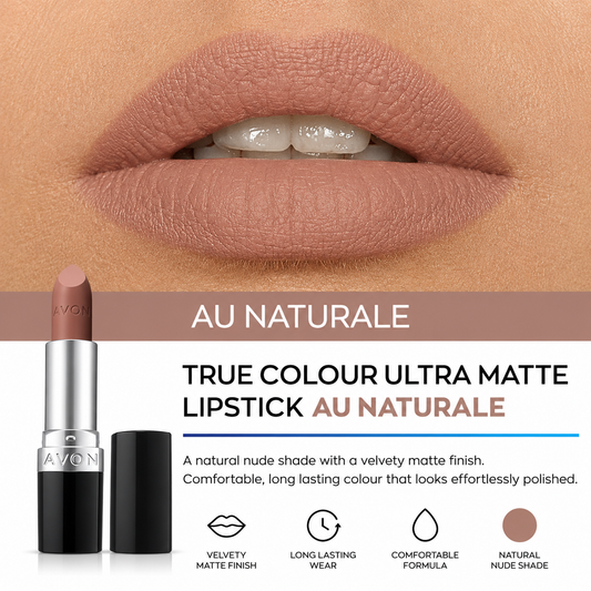 Avon True Colour Ultra Matte Lipstick Au Naturale