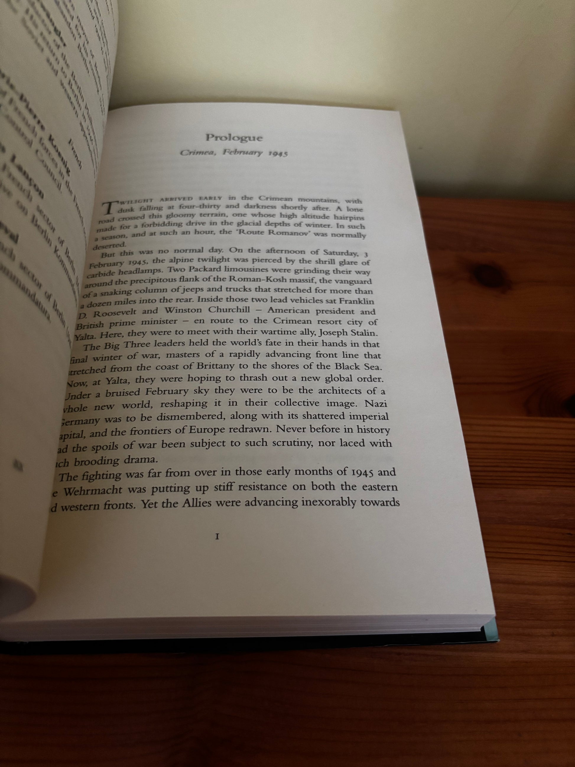 Prologue page from "Checkmate in Berlin: The Cold War Showdown That Shaped the Modern World Hardcover – 27 May 2021".