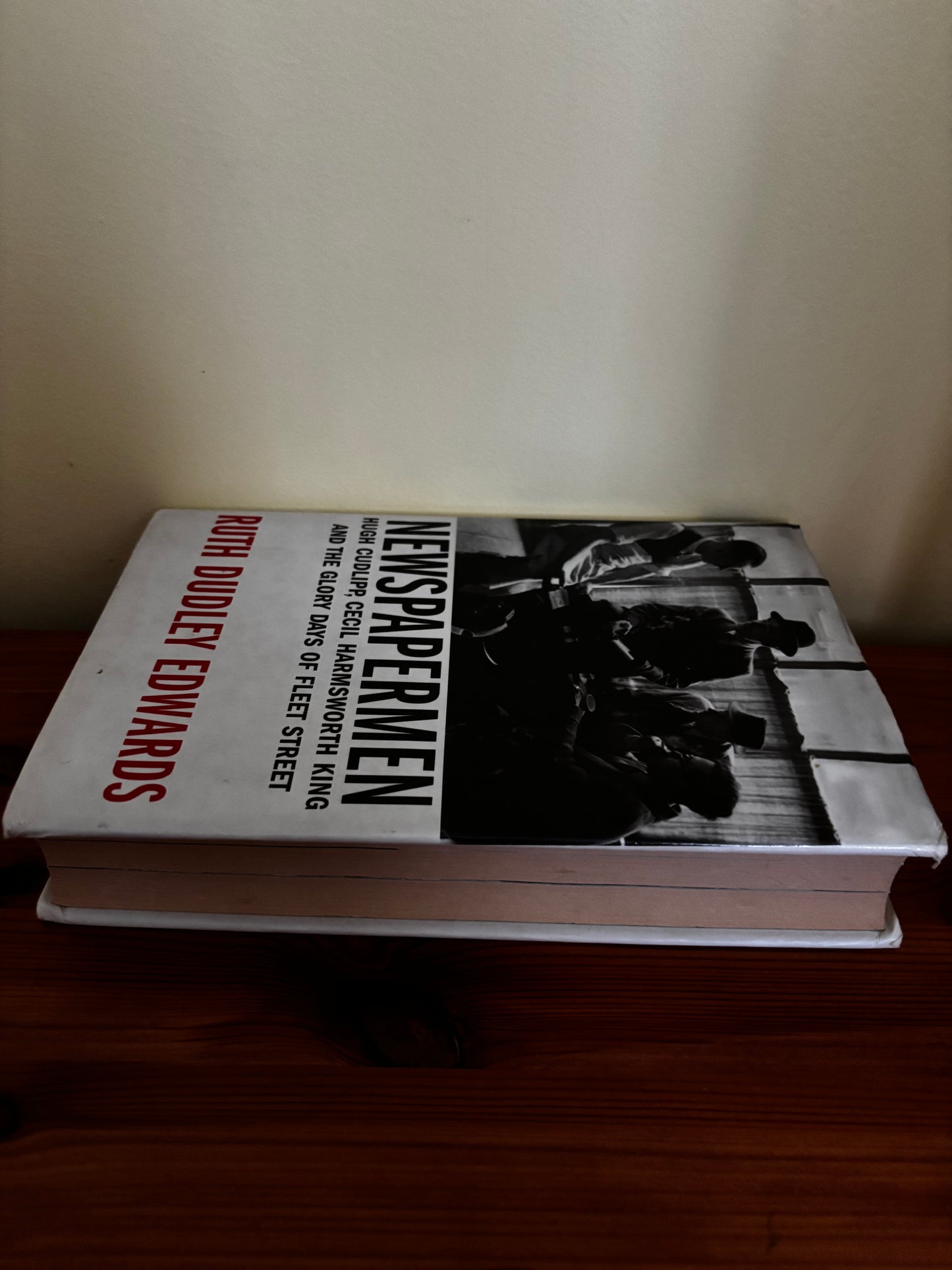 Book cover of "Newspapermen: Hugh Cudlipp, Cecil Harmsworth King and the Glory," revealing their Fleet Street legacy.