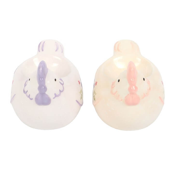 🐔 Set of 2 Hen Shaped Egg Cups