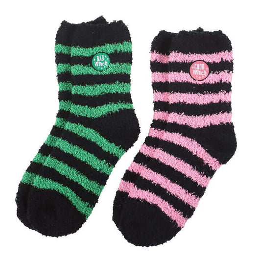 Good Witch & Bad Witch Fluffy Socks Gift Set