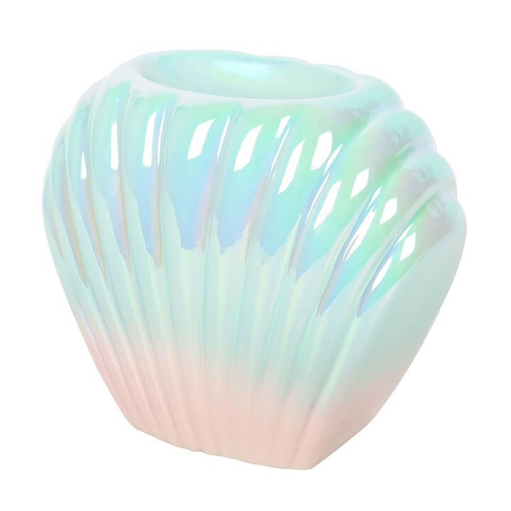 🐚 Iridescent Shell Oil Burner