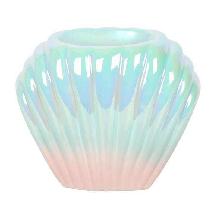 🐚 Iridescent Shell Oil Burner