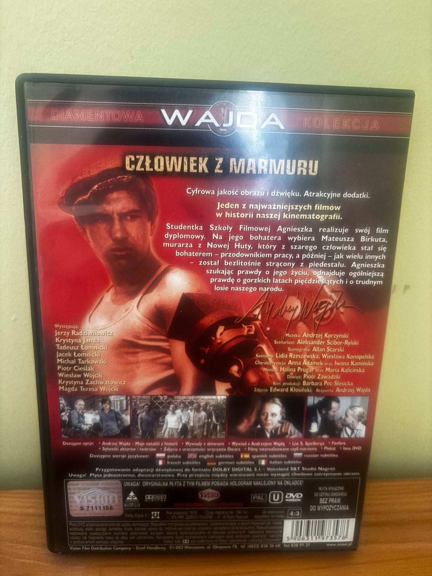 Man of Marble (1977) DVD Region 2 Andrzej Wajda