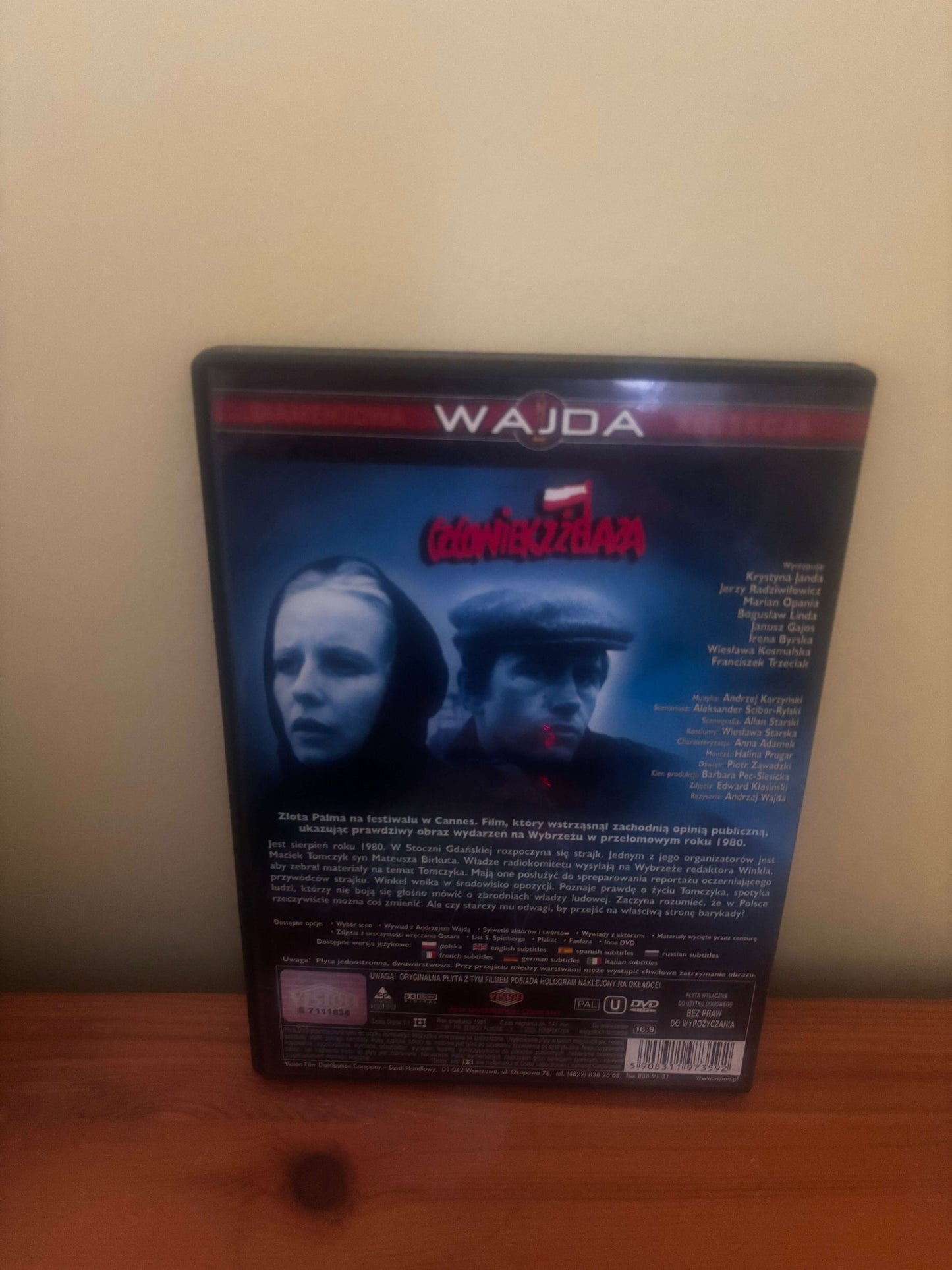 Man of Iron (1981) DVD Region 2 Andrzej Wajda