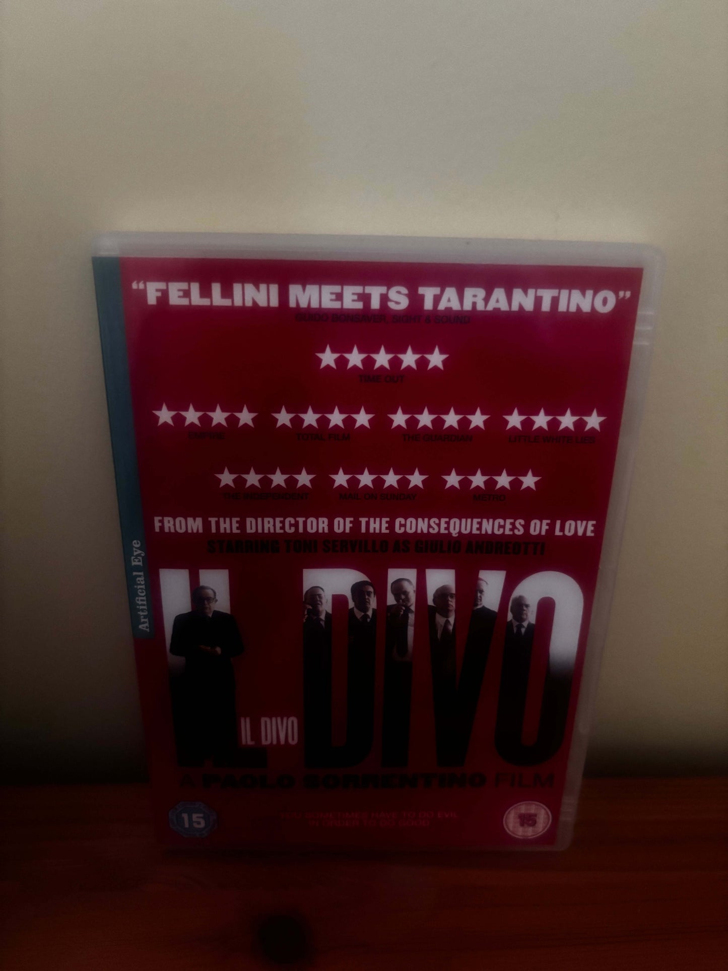 Il Divo (2008) DVD Artificial Eye Region 2