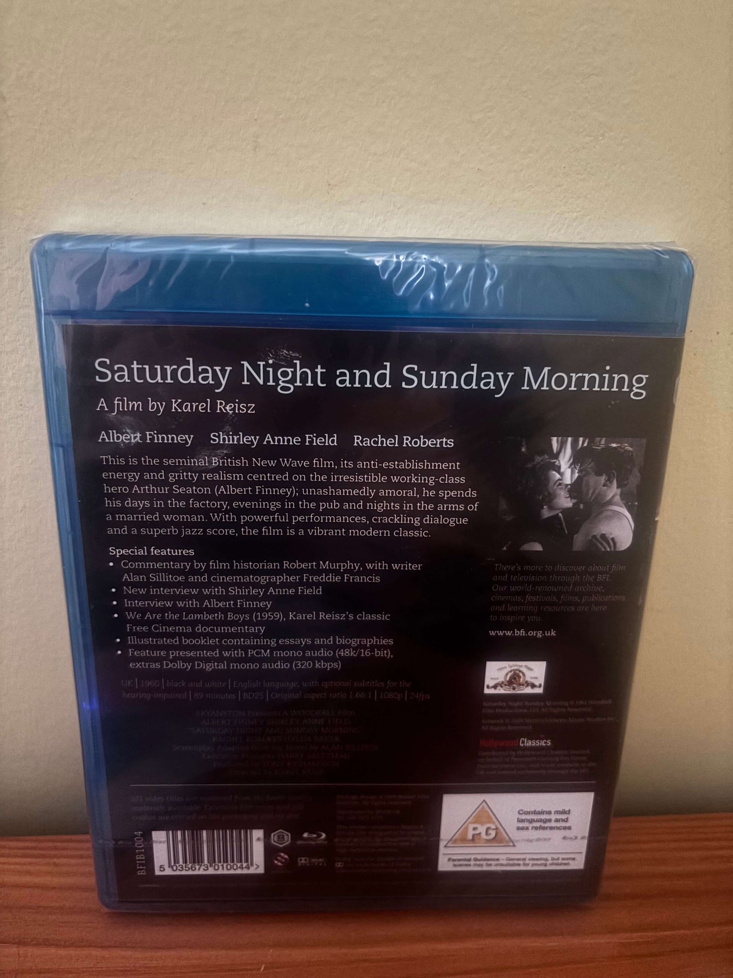 Saturday Night and Sunday Morning (1960) Blu-ray BFI Region B