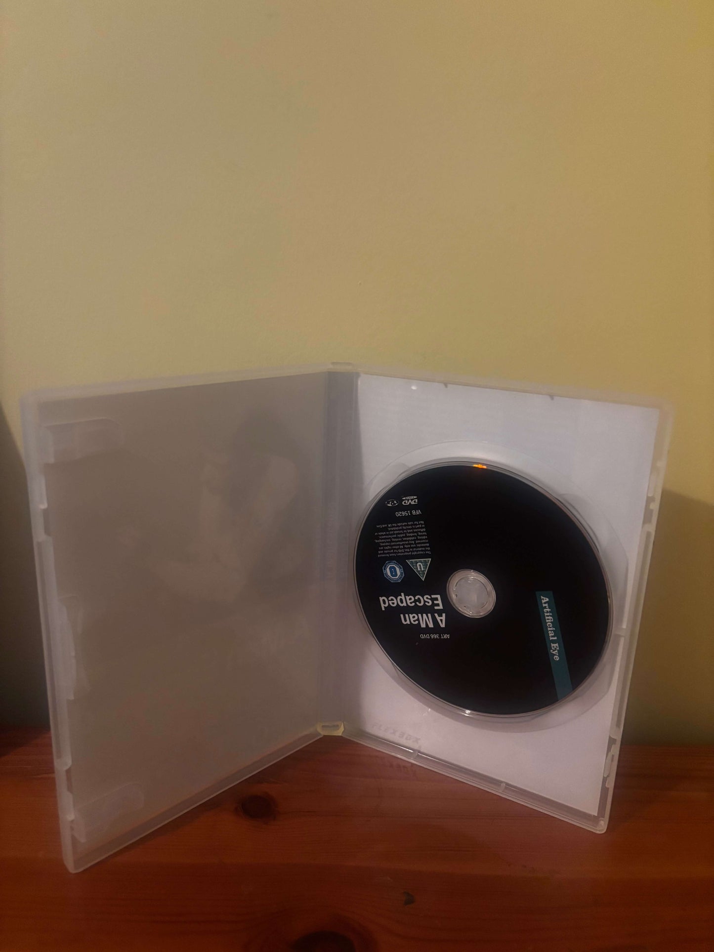 A Man Escaped (1956) DVD Artificial Eye Region 2