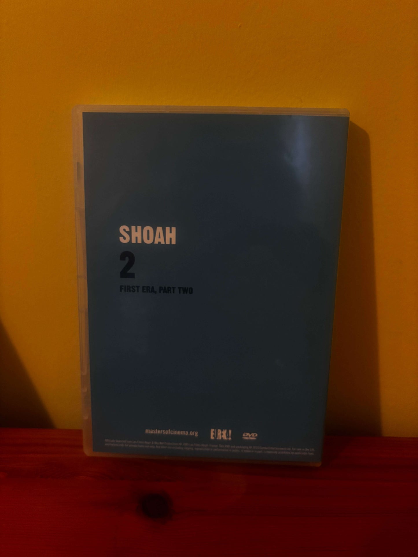 Shoah DVD Box Set Eureka Masters of Cinema Region 2