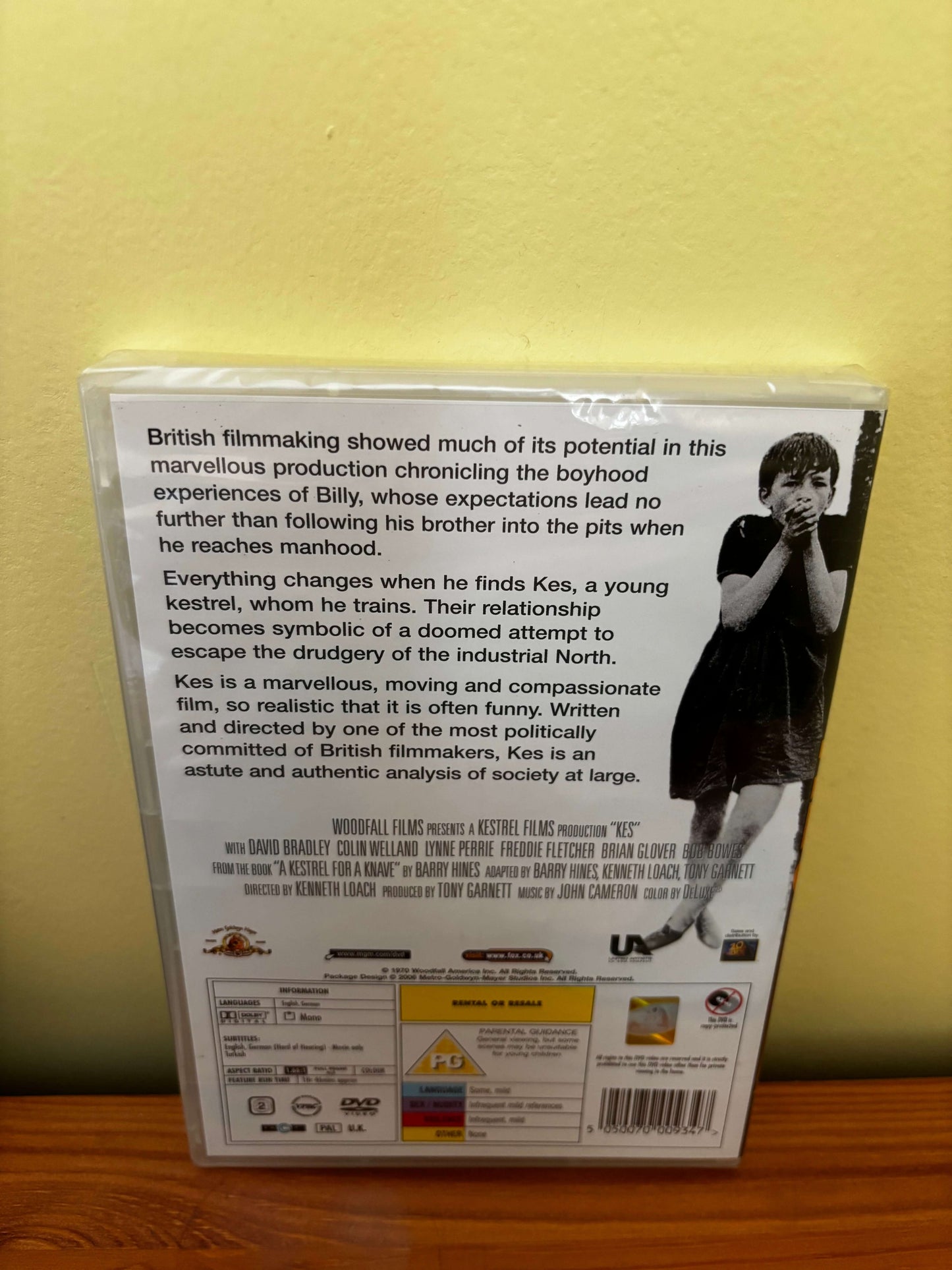 Kes DVD 1969 Ken Loach
