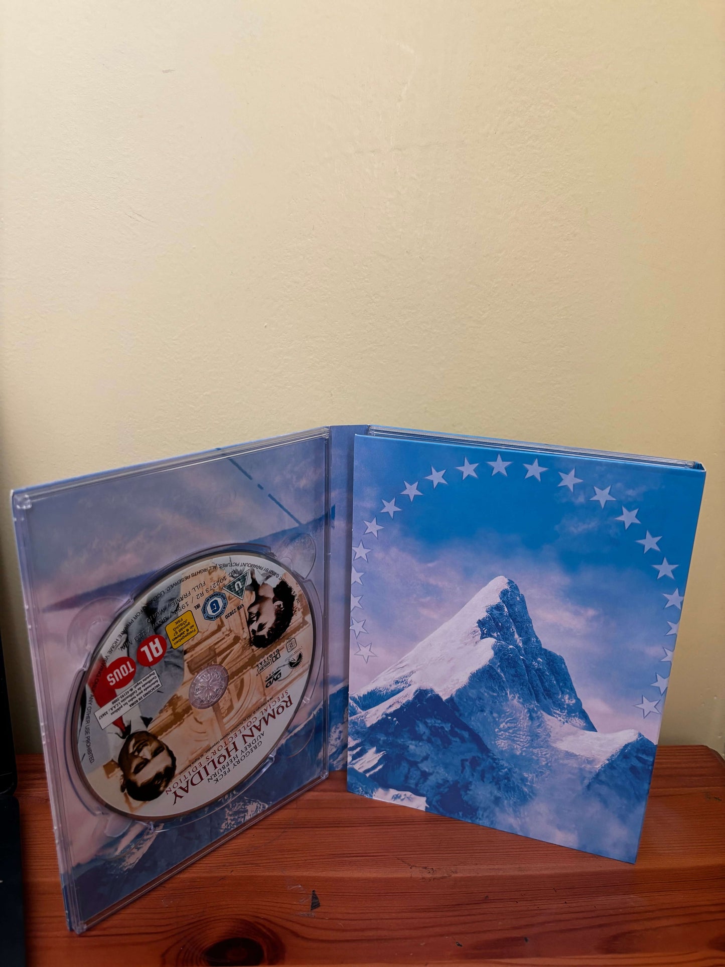 Hollywood Screen Sirens 3 DVD Box Set Roman Holiday A Place In The Sun To Catch A Thief Region 2