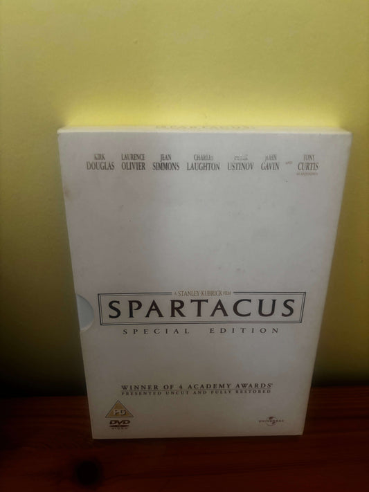 Spartacus Special Edition 2 Disc DVD Stanley Kubrick Kirk Douglas Region 2