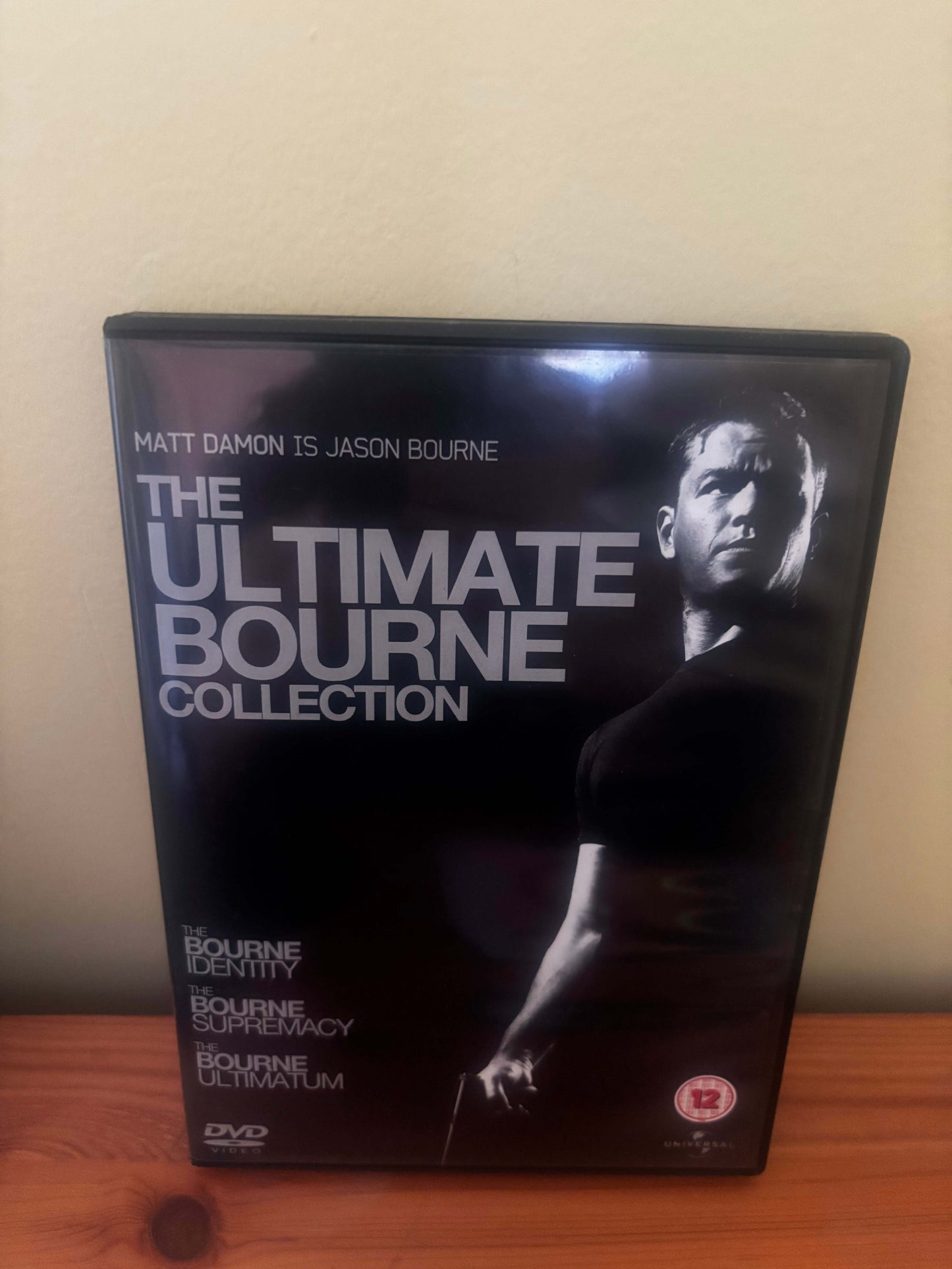 The Bourne Collection DVD Trilogy Matt Damon Region 2