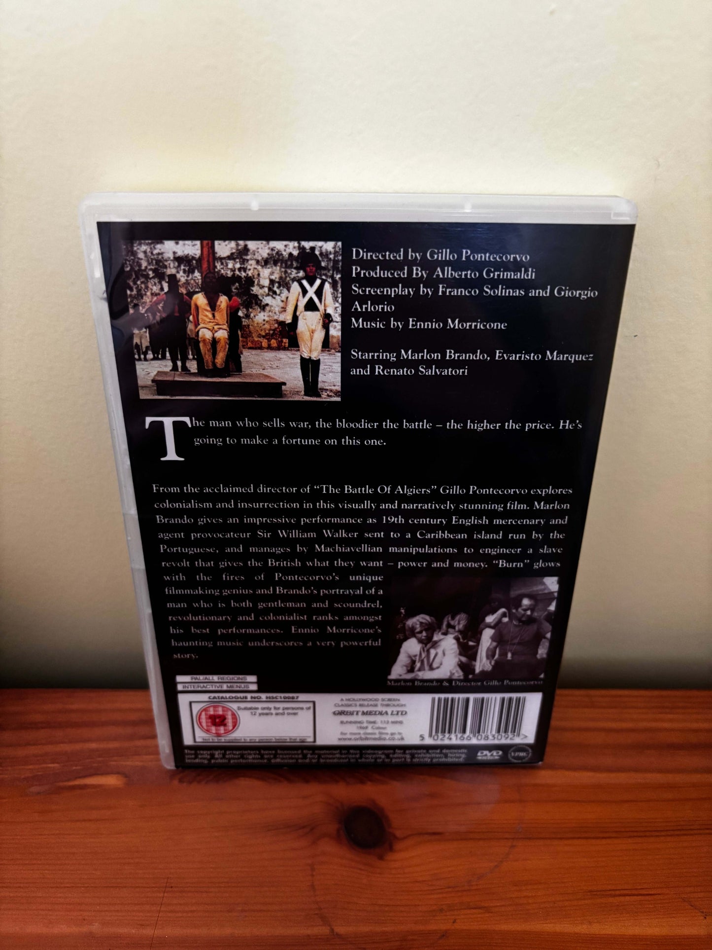 Burn! (1969) DVD Marlon Brando All Regions 12