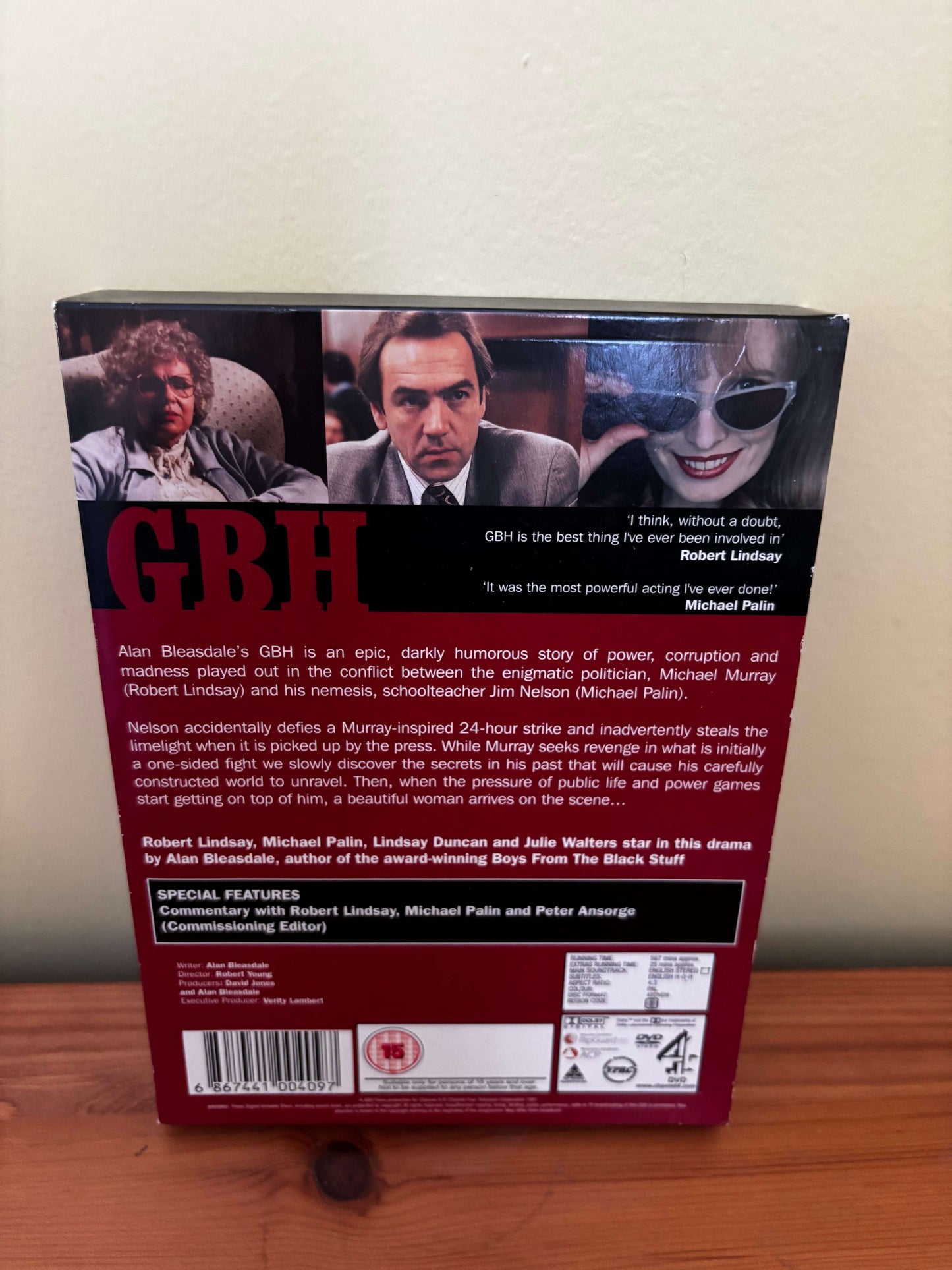 GBH DVD 1991 4 Disc Series Robert Lindsay