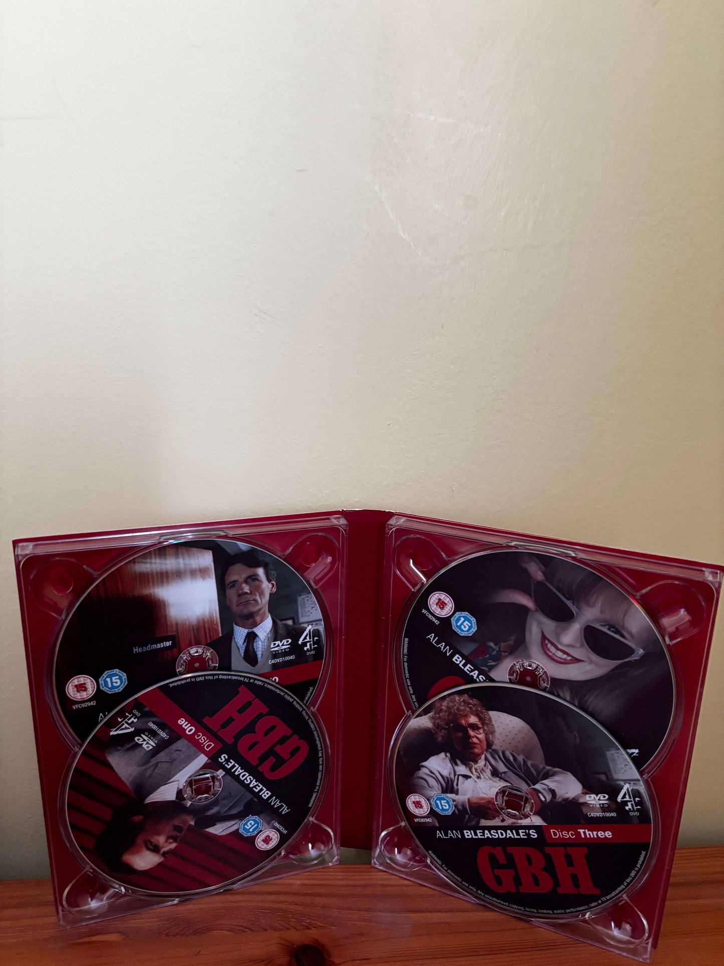 GBH DVD 1991 4 Disc Series Robert Lindsay