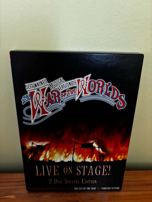 Jeff Wayne War of the Worlds Live on Stage DVD 2006 2 Disc