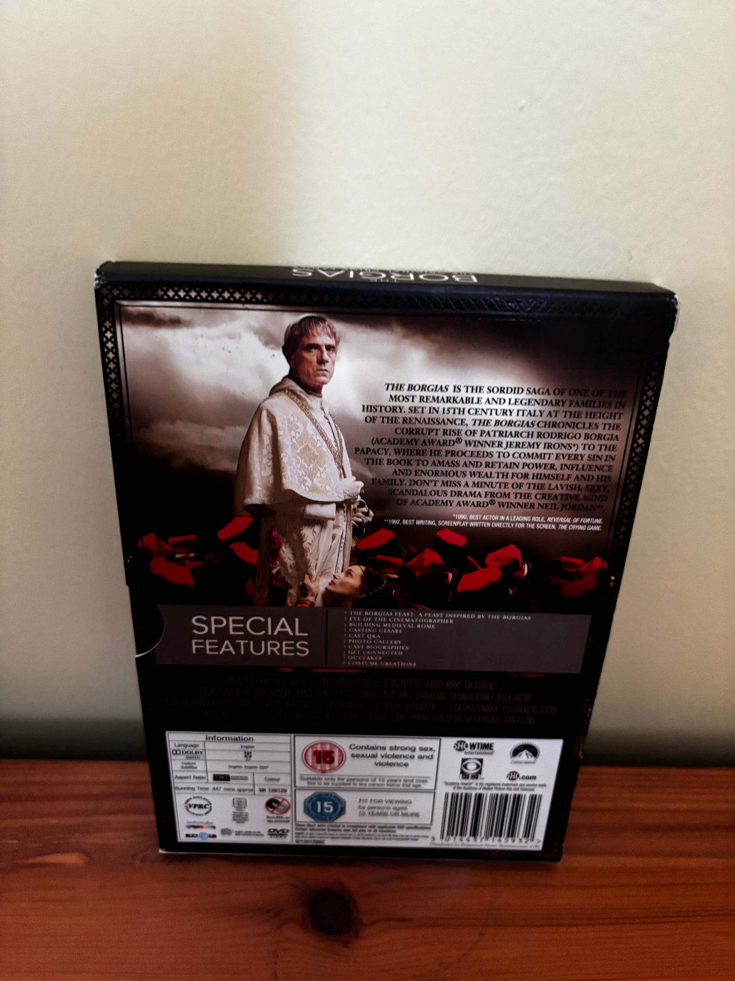 The Borgias Season 1 DVD Box Set Region 2