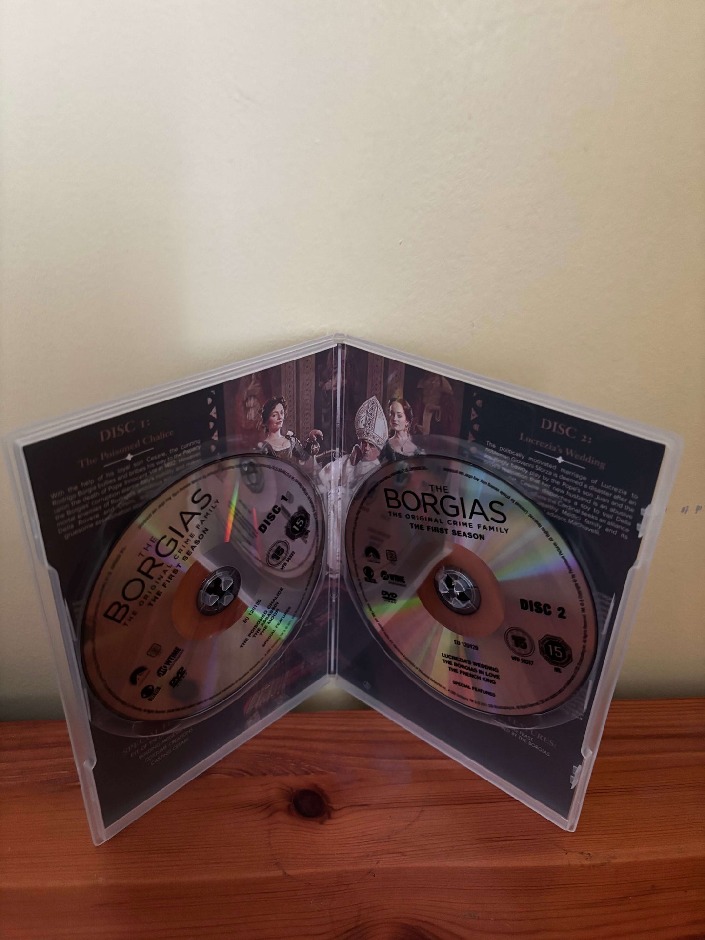 The Borgias Season 1 DVD Box Set Region 2