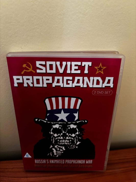 Soviet Propaganda: American Imperialists and Fascist Barbarians – DVD Box Set from Soviet Propaganda Animation Collection, Russia history.