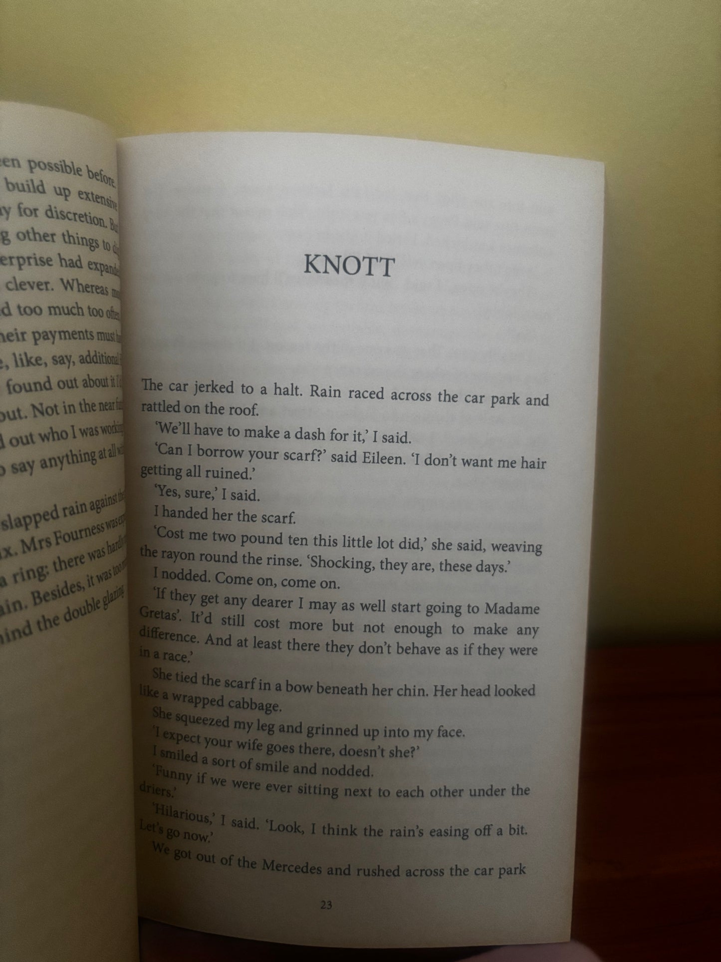 Plender British Noir Crime Fiction Paperback