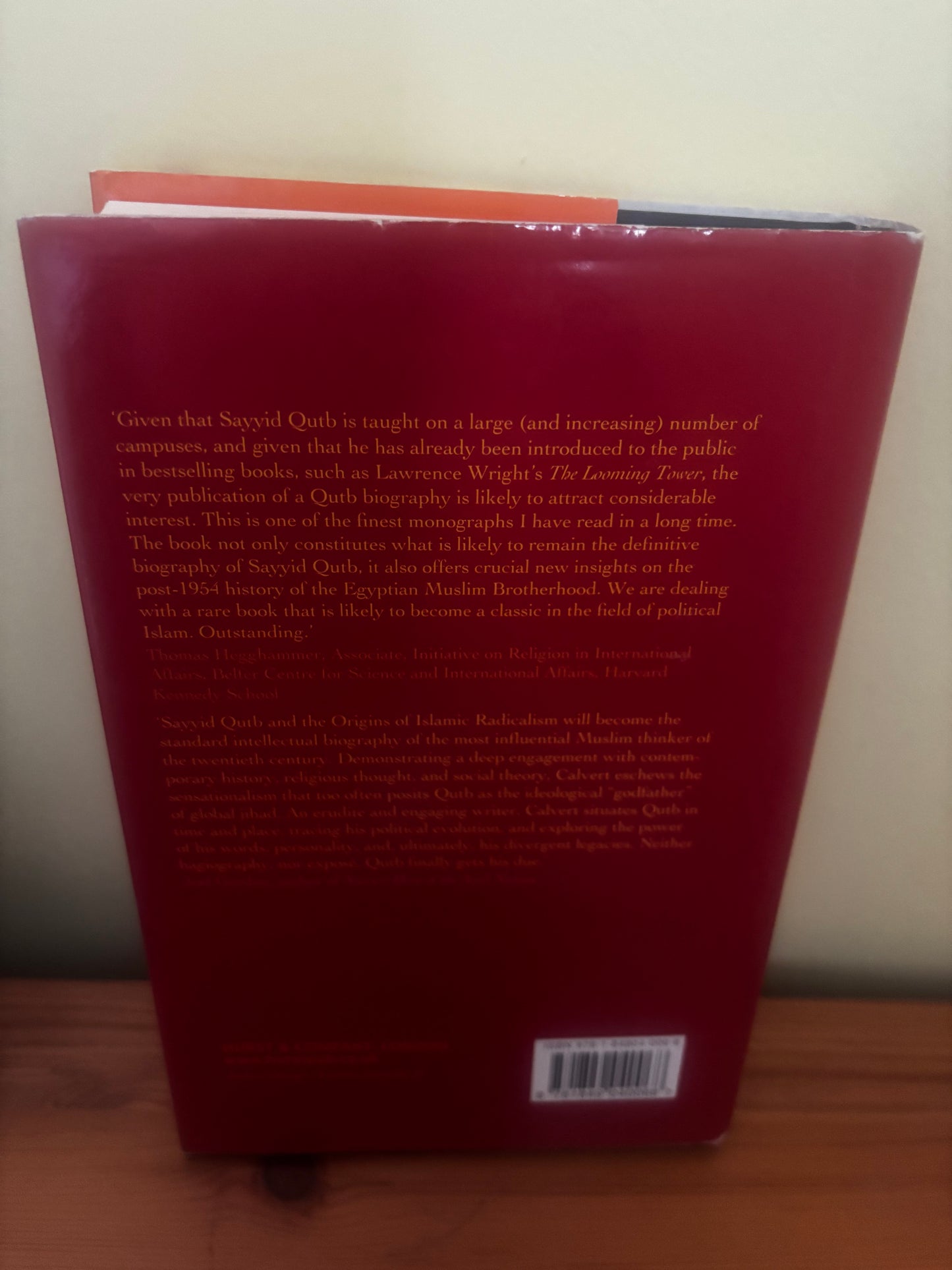Sayyid Qutb and the Origins of Radical Islamism Hardback