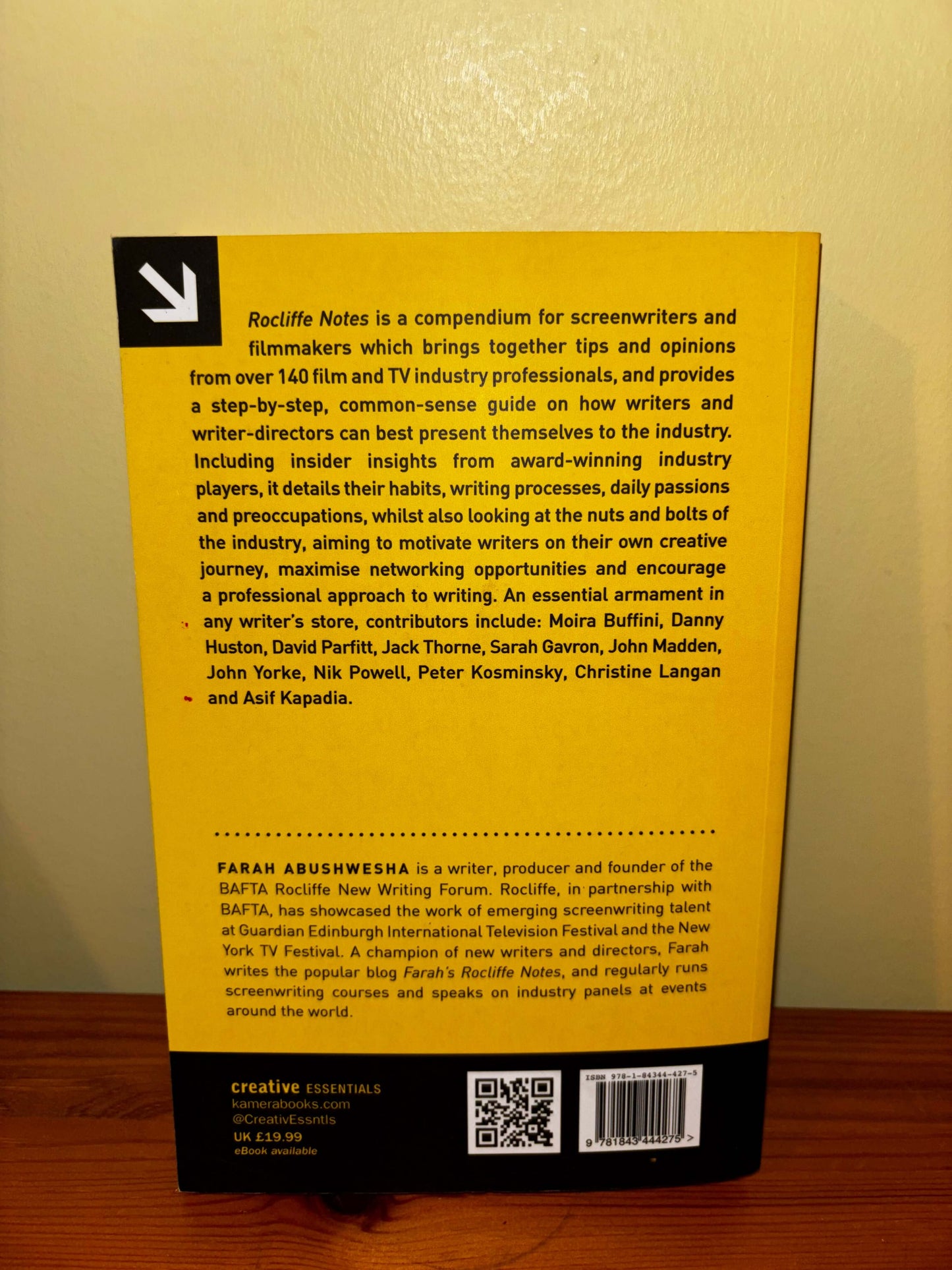 Rocliffe Notes A Professional Approach for Screenwriters & Writer-Directors