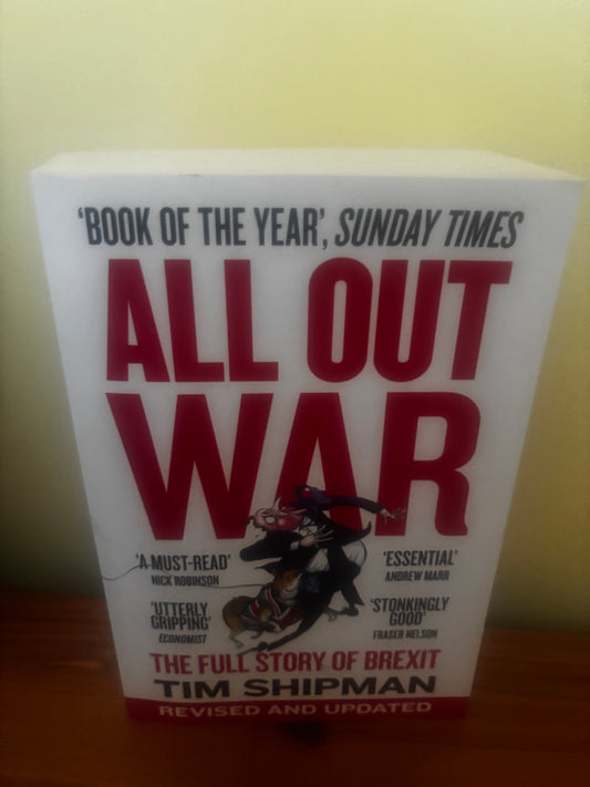 All Out War Brexit Political History Paperback