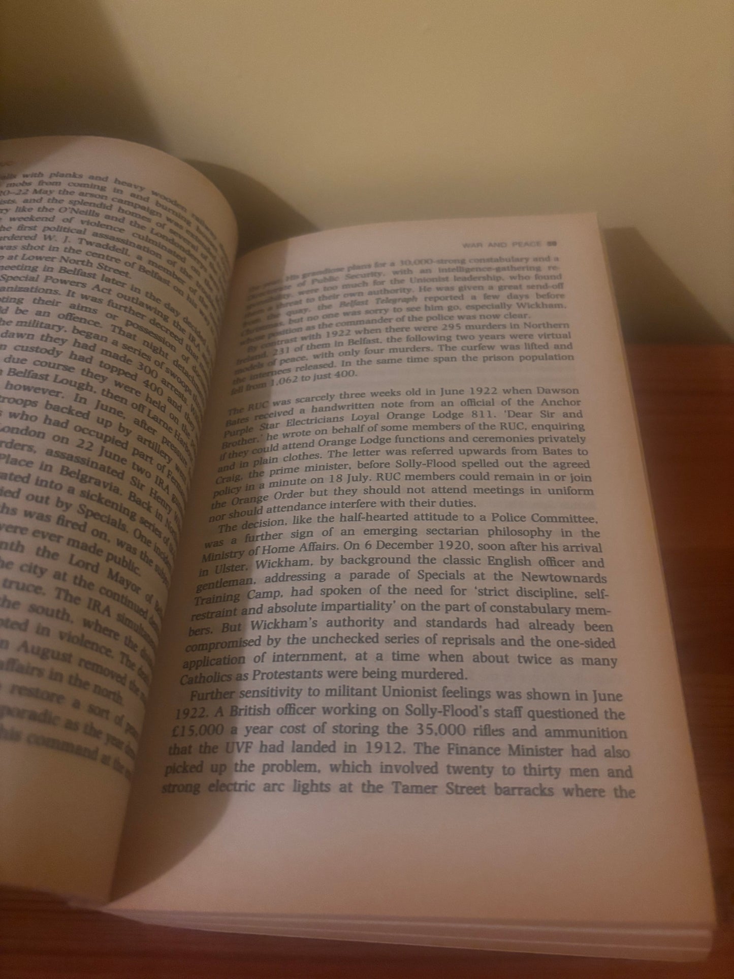 The RUC 1922–2000 A Force Under Fire Paperback