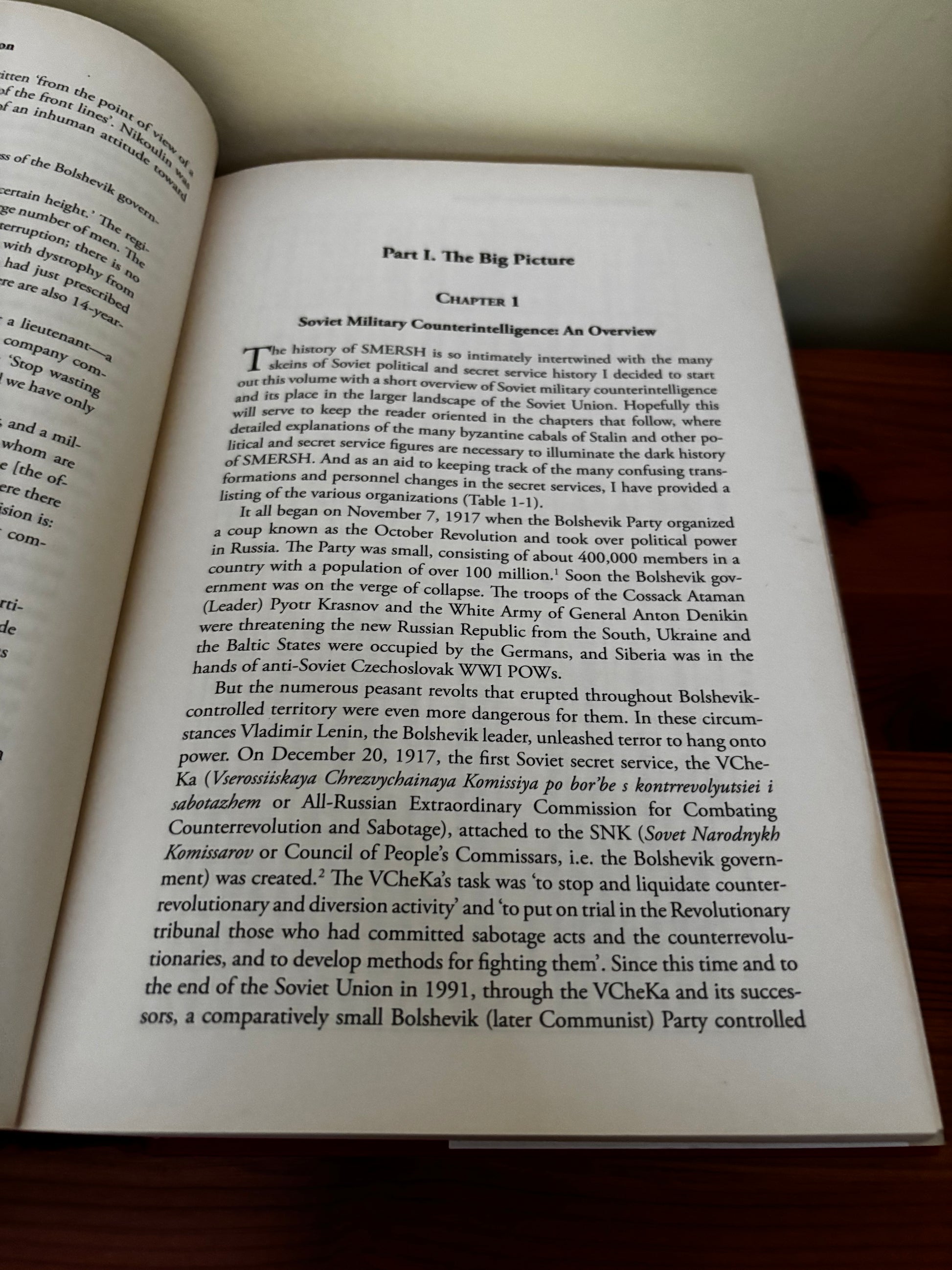 Explore the first chapter of Smersh: Stalin's Secret Weapon. Soviet Military Counterintelligence in WWII, revealing insights.