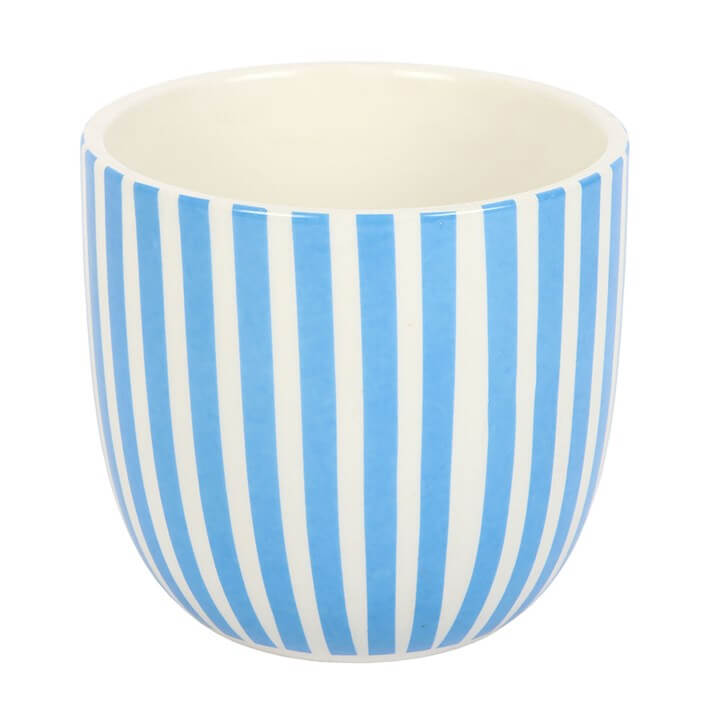 🍋 Yellow Striped La Dolce Vita Plant Pot