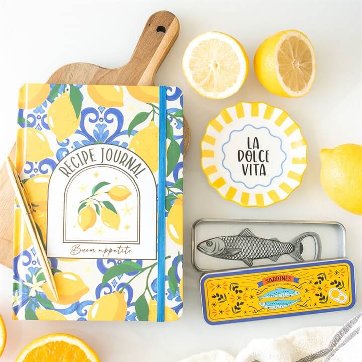 italian lemon recipe journal