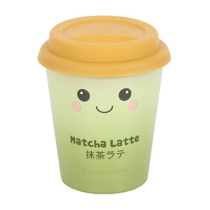 Matcha Latte Scented Candle Kawaii Cup Design