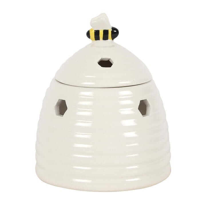 🐝 White Beehive Oil Burner