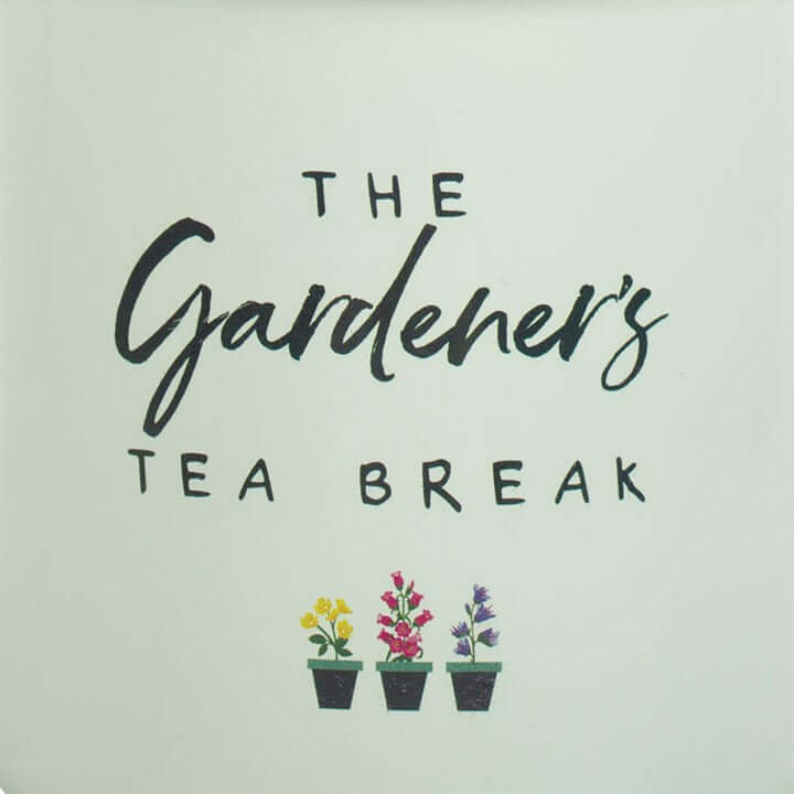 ☕ Gardener's Tea Break Enamel Mug