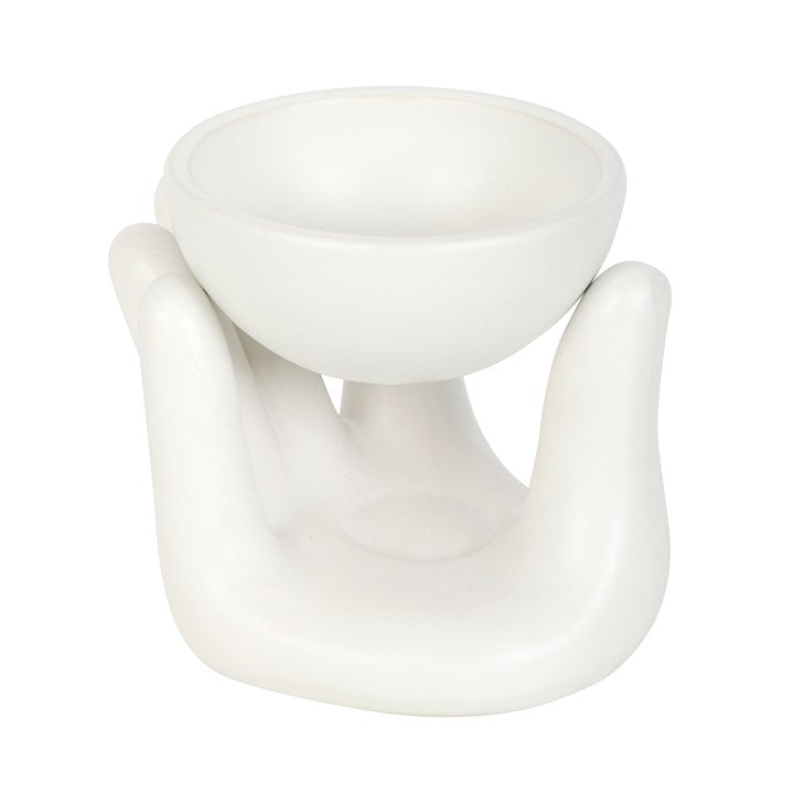 White Hand Ceramic Wax & Oil Burner