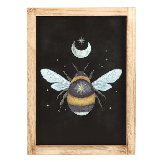 🐝 Forest Bee Framed Wall Print