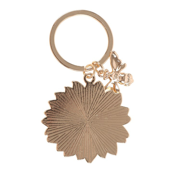 Cheerful You Are My Sunshine Sunflower Keyring, perfect for brightening someone’s day with a sweet gift.