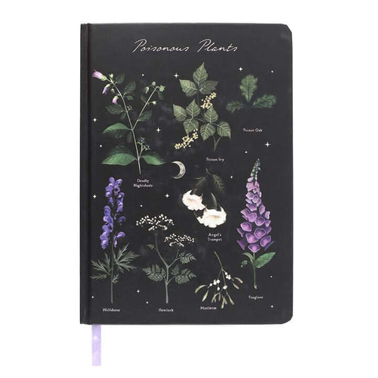Poisonous Plants A5 Notebook features a beautiful design perfect for journaling and note-taking enthusiasts.